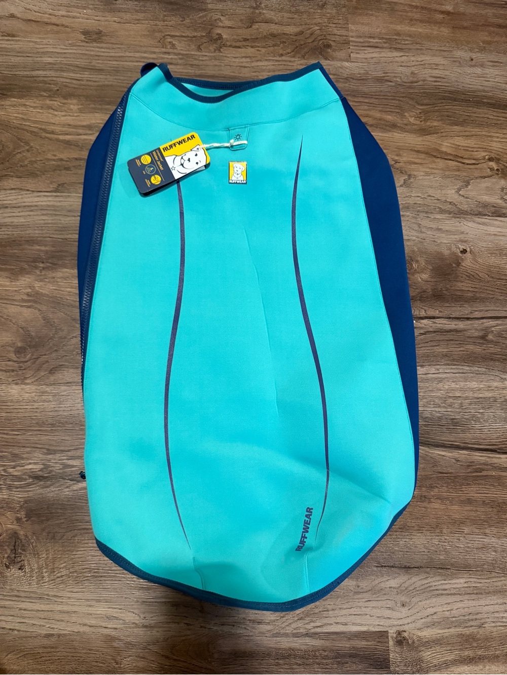 Ruffwear Undercoat Dog Water Jacket, Aurora Teal, Large
